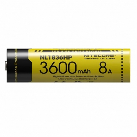 AKUMULATOR LI-ION NITECORE 18650 3600 mAh NL1836HP-3