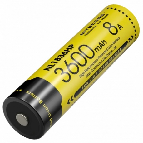 AKUMULATOR LI-ION NITECORE 18650 3600 mAh NL1836HP-1