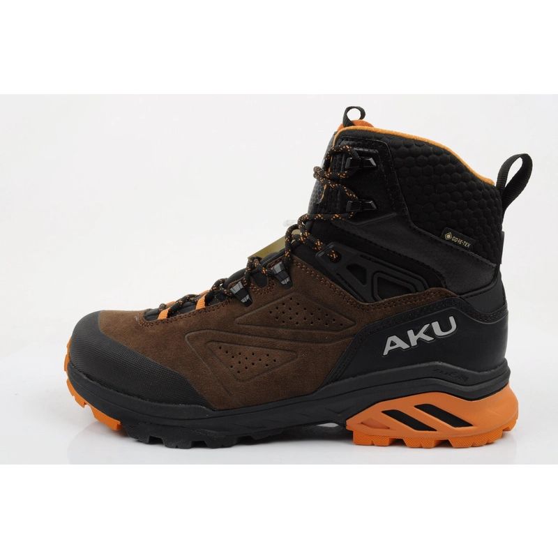 Aku buty trekkingowe męskie Reactive Gore-tex turystyczne za kostkę brązowe 2 Aku-2
