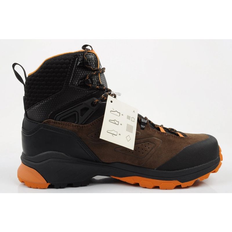 Aku buty trekkingowe męskie Reactive Gore-tex turystyczne za kostkę brązowe 4 Aku-4