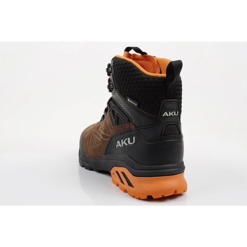Aku buty trekkingowe męskie Reactive Gore-tex turystyczne za kostkę brązowe 5 Aku-5