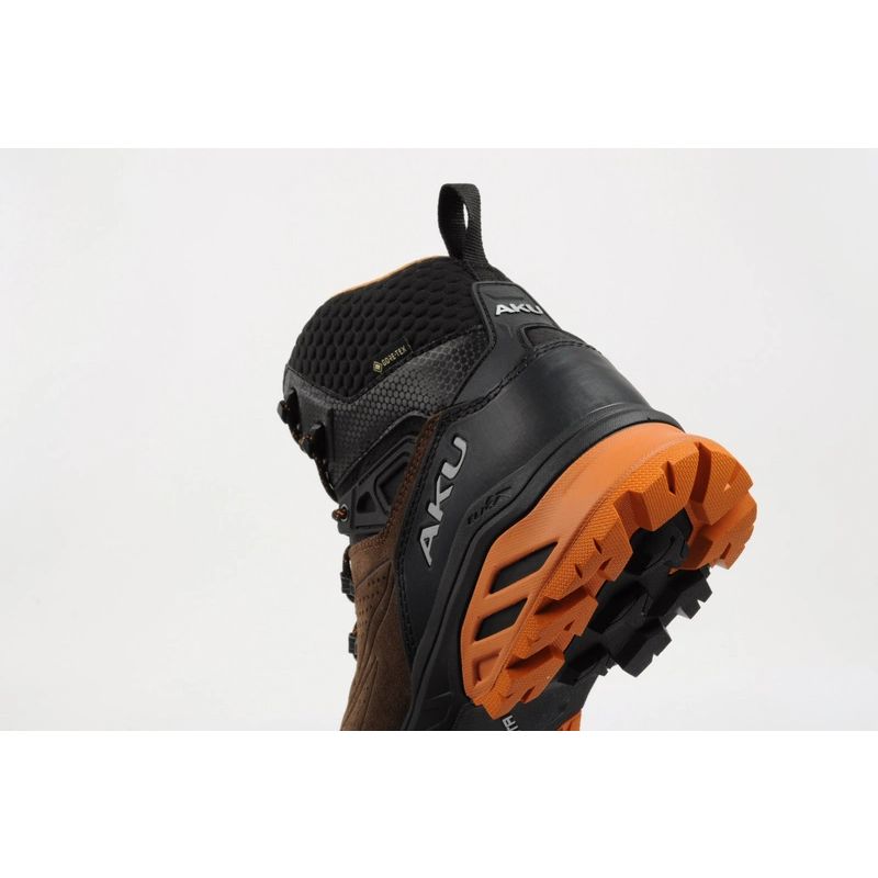 Aku buty trekkingowe męskie Reactive Gore-tex turystyczne za kostkę brązowe 7 Aku-7