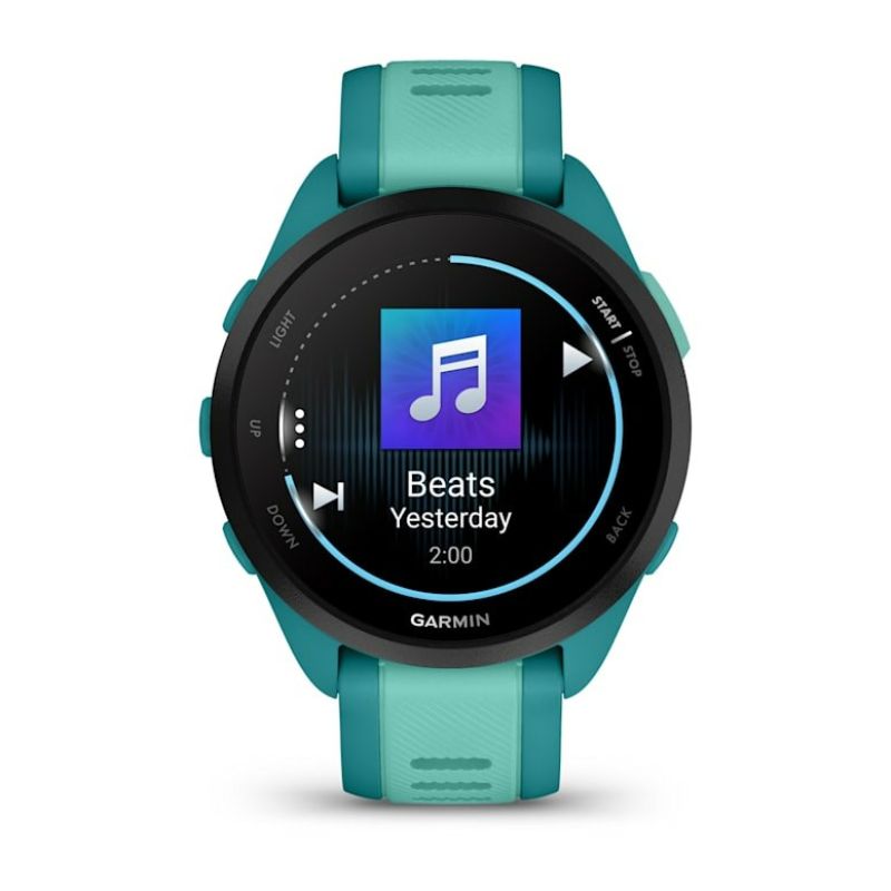 Zegarek sportowy Garmin Forerunner 165 Music AMOLED 43mm Turquoise Aqua 4 Garmin-4