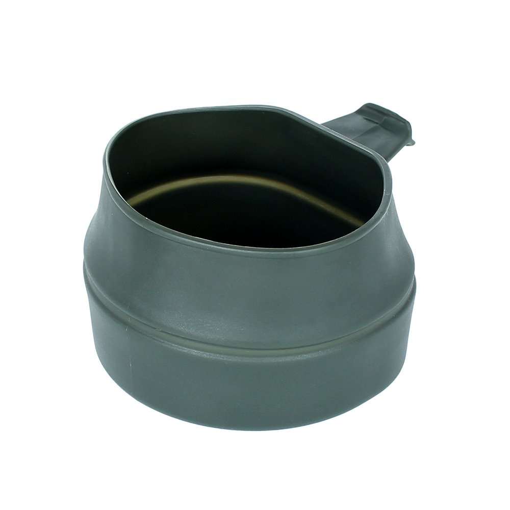 Wildo - Kubek składany Fold-A-Cup - TPE - 250 ml - Olive-1
