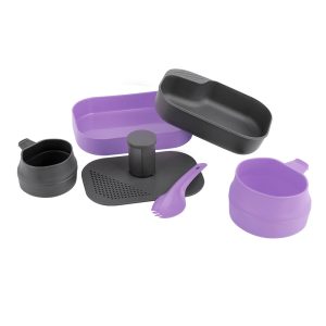 Wildo - Zestaw biwakowy Camp-A-Box Complete - Lilac - W10266-1