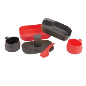 Wildo - Zestaw biwakowy Camp-A-Box Complete - Czerwony - W10268-1