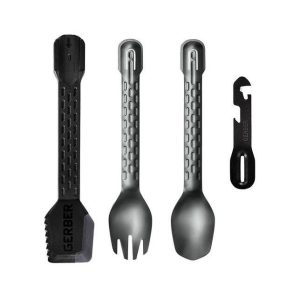 Gerber - Zestaw sztućców turystycznych ComplEAT - Onyx - 31-003464-1