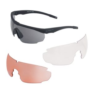 SwissEye - Okulary balistyczne Blackhawk - Czarne oprawki - 40421-1