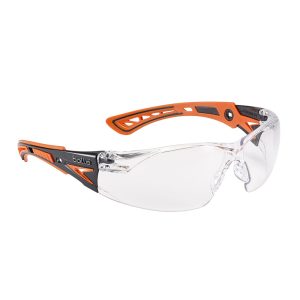 Bolle Safety - Okulary ochronne Rush+ - Pomarańczowe - RUSHPPSIO-1