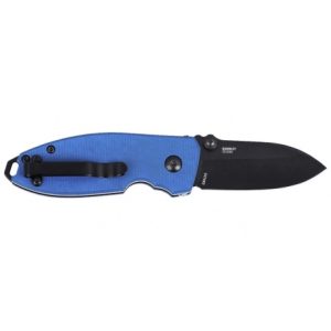 NÓŻ CRKT 2474BD - SQUID BUTTON LOCK BLUE-1