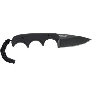 Nóż CRKT Minimalist Black Drop Point 2384K-1