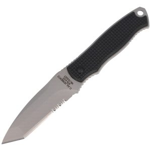 Nóż na szyję Herbertz CJH Neck Knife Black ABS, Satin 420 (103407)-1