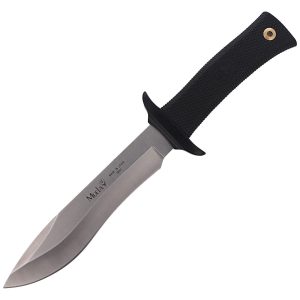 Nóż Muela 55-16 Black Rubber, Satin 420H-1