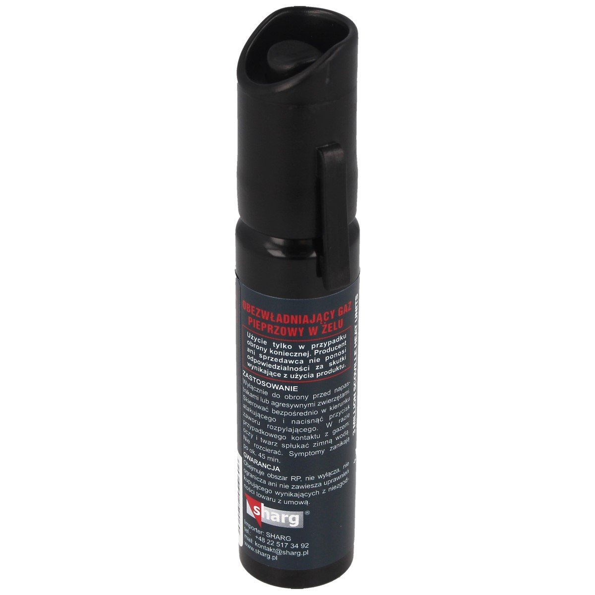 Gaz pieprzowy Sharg Graphite Gel 3mln SHU 25ml Cone (11025-C) 3 Gaz pieprzowy Sharg Graphite Gel 3mln SHU 25ml Cone (11025-C)-3