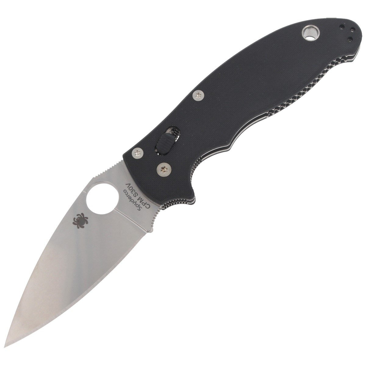 Nóż składany Spyderco Manix 2 Black G10, Satin CPM S30V by Eric Glesser (C101GP2) 1 Nóż składany Spyderco Manix 2 Black G10, Satin CPM S30V by Eric Glesser (C101GP2)-1