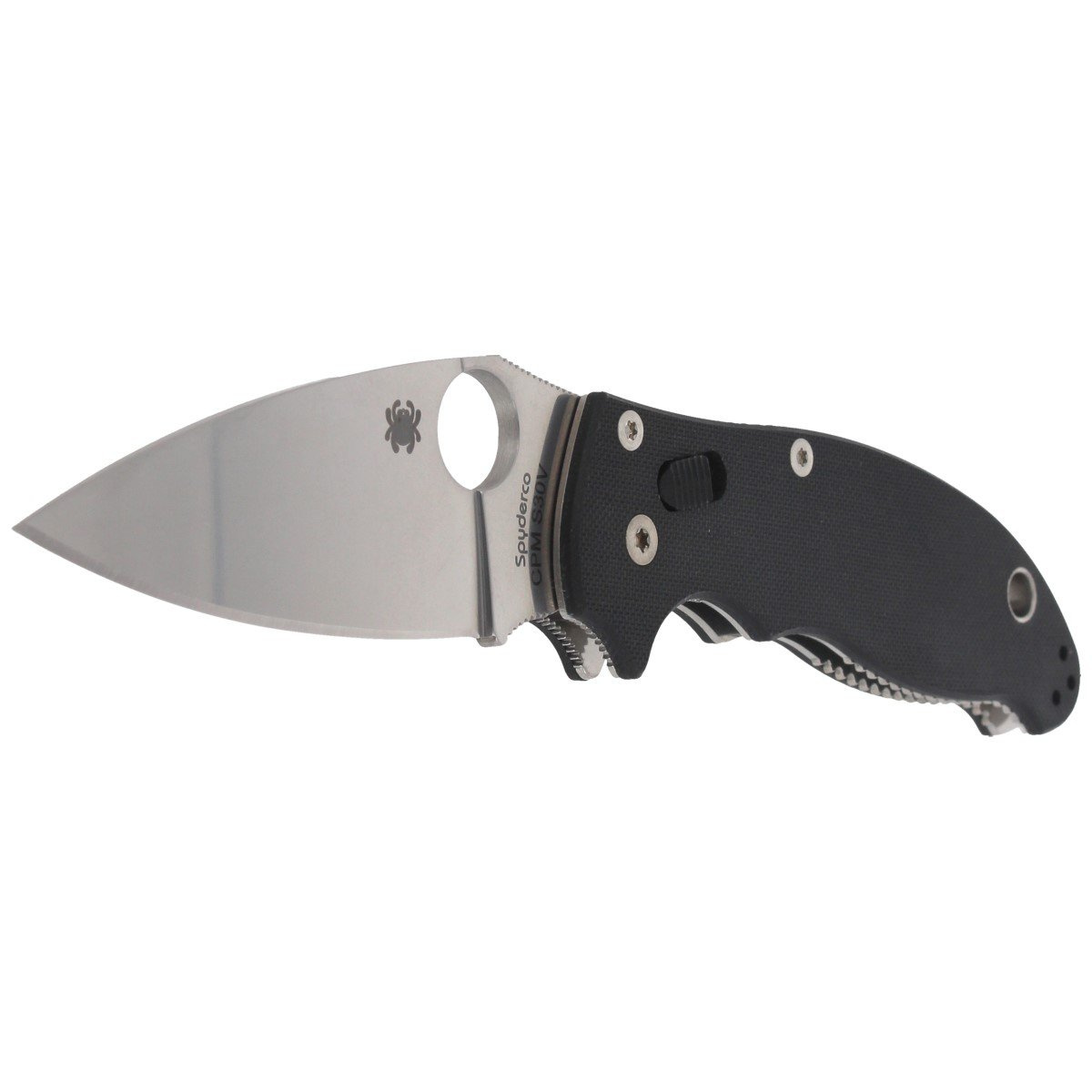 Nóż składany Spyderco Manix 2 Black G10, Satin CPM S30V by Eric Glesser (C101GP2) 2 Nóż składany Spyderco Manix 2 Black G10, Satin CPM S30V by Eric Glesser (C101GP2)-2