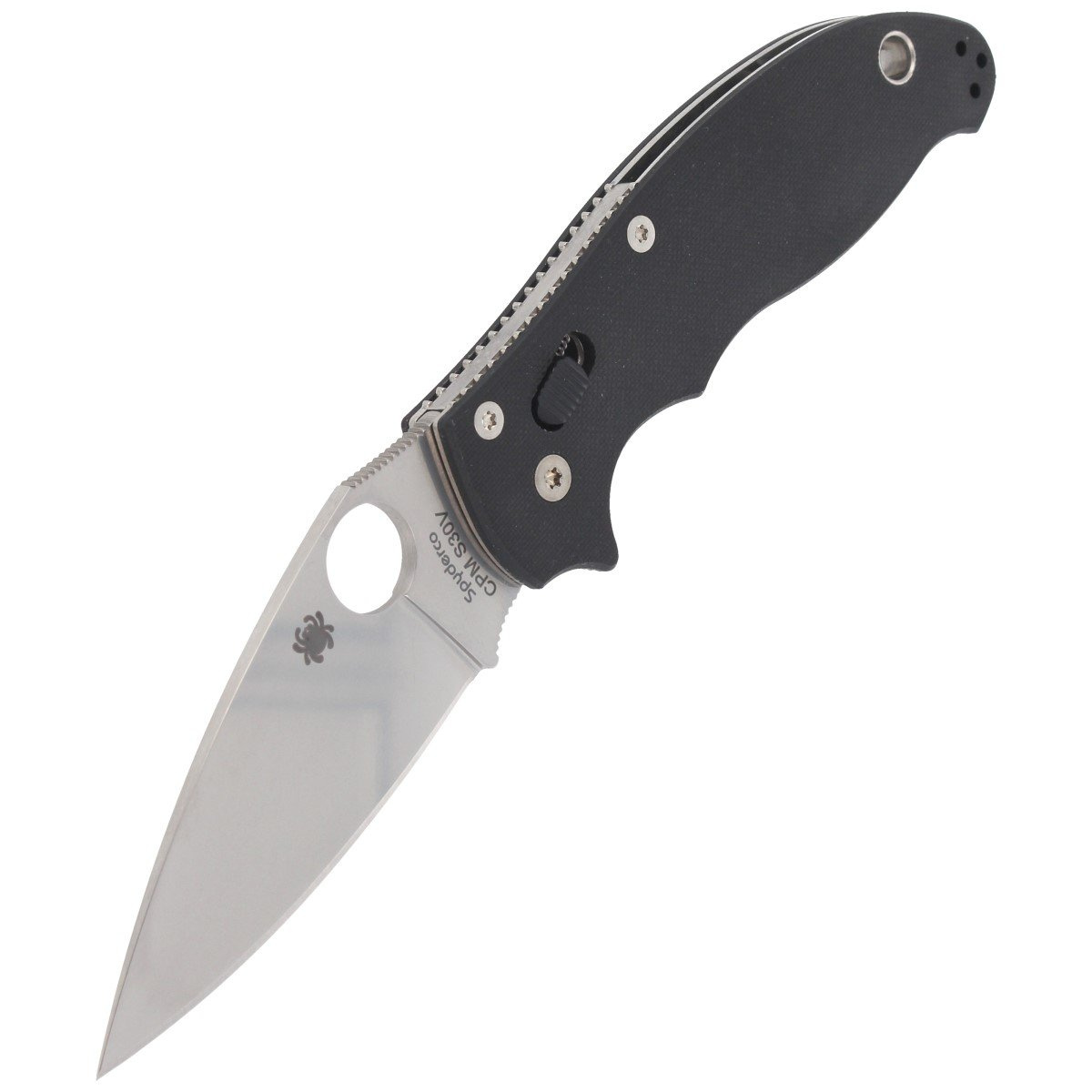 Nóż składany Spyderco Manix 2 Black G10, Satin CPM S30V by Eric Glesser (C101GP2) 5 Nóż składany Spyderco Manix 2 Black G10, Satin CPM S30V by Eric Glesser (C101GP2)-5