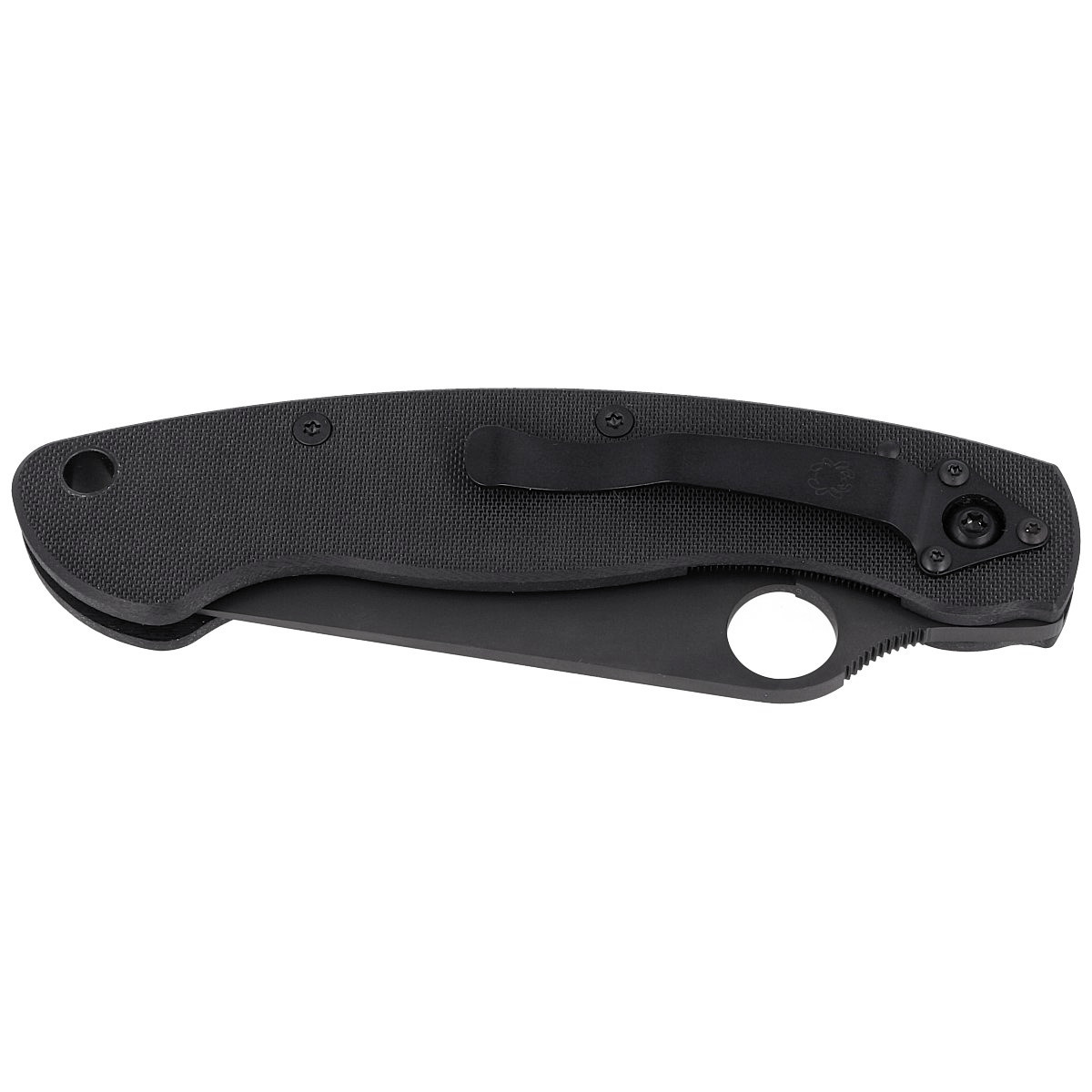 Nóż składany Spyderco Military Black G10, Black DLC CPM S30V by Sal Glesser (C36GPBK) 7 Nóż składany Spyderco Military Black G10, Black DLC CPM S30V by Sal Glesser (C36GPBK)-7