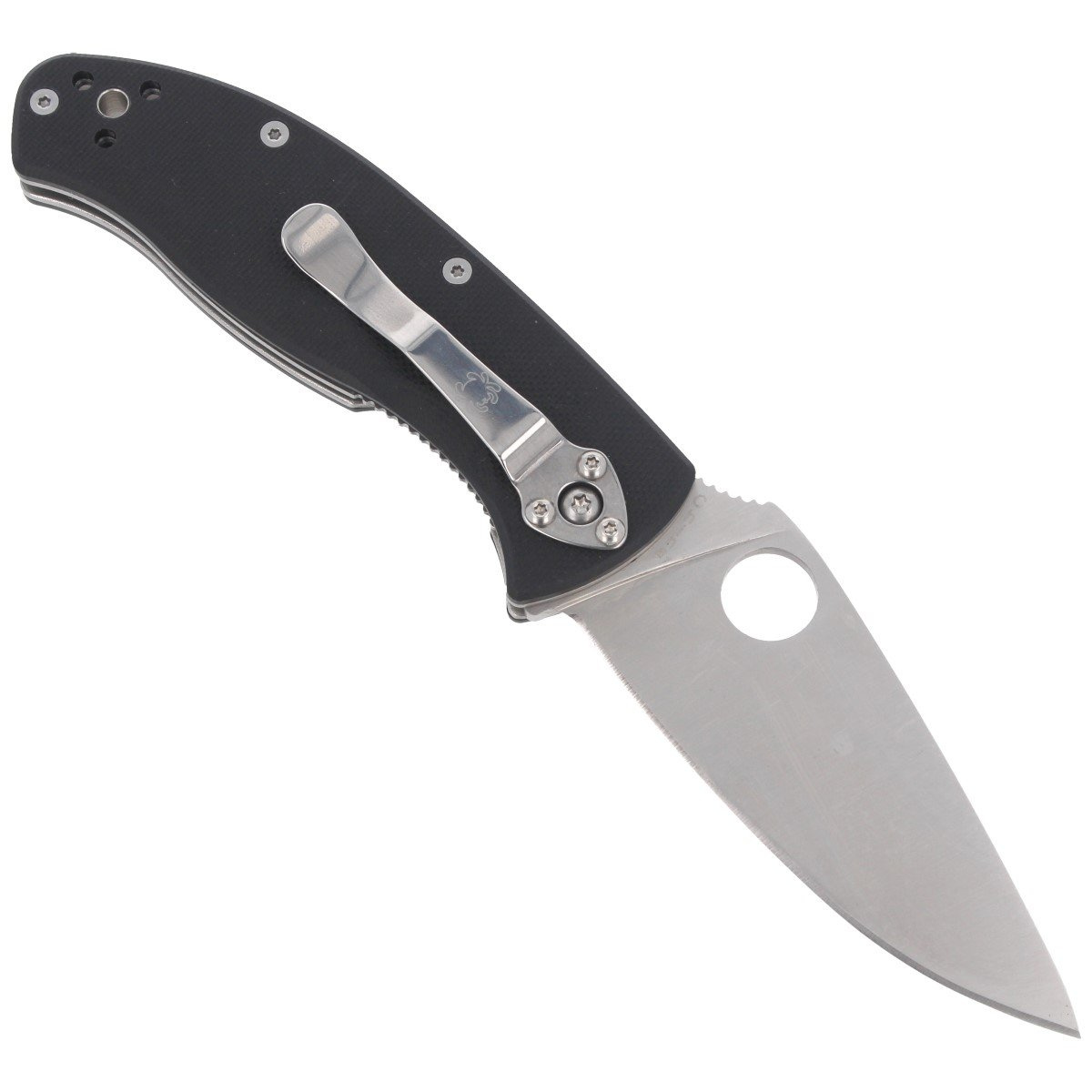 Nóż składany Spyderco Tenacious Black G10, Satin 8Cr13MoV by Eric Glesser (C122GP) 3 Nóż składany Spyderco Tenacious Black G10, Satin 8Cr13MoV by Eric Glesser (C122GP)-3