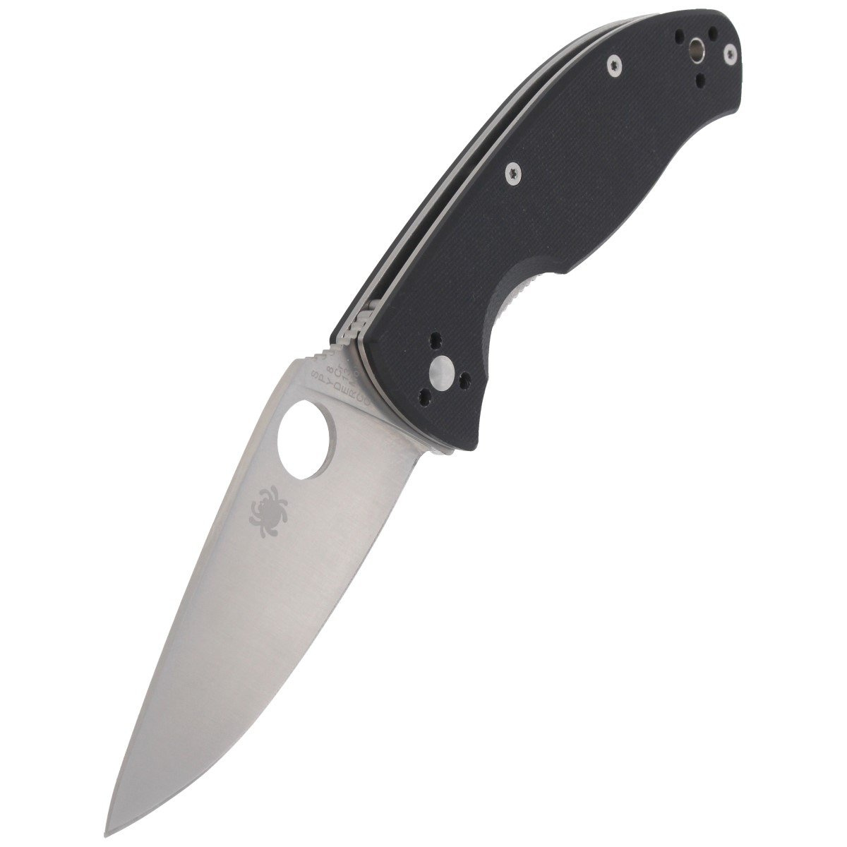 Nóż składany Spyderco Tenacious Black G10, Satin 8Cr13MoV by Eric Glesser (C122GP) 5 Nóż składany Spyderco Tenacious Black G10, Satin 8Cr13MoV by Eric Glesser (C122GP)-5