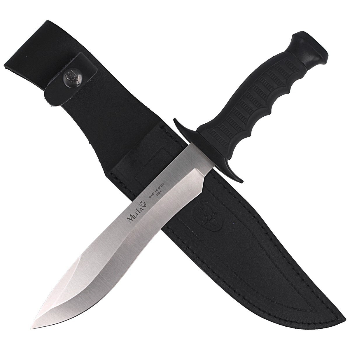 Nóż Muela 85-181 Black Rubber, Satin 420H 4 Nóż Muela 85-181 Black Rubber, Satin 420H-4