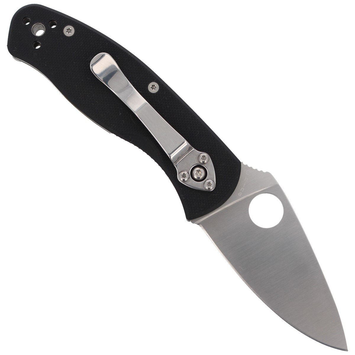 Nóż składany Spyderco Persistence G-10 Black Plain (C136GP) 3 Nóż składany Spyderco Persistence G-10 Black Plain (C136GP)-3