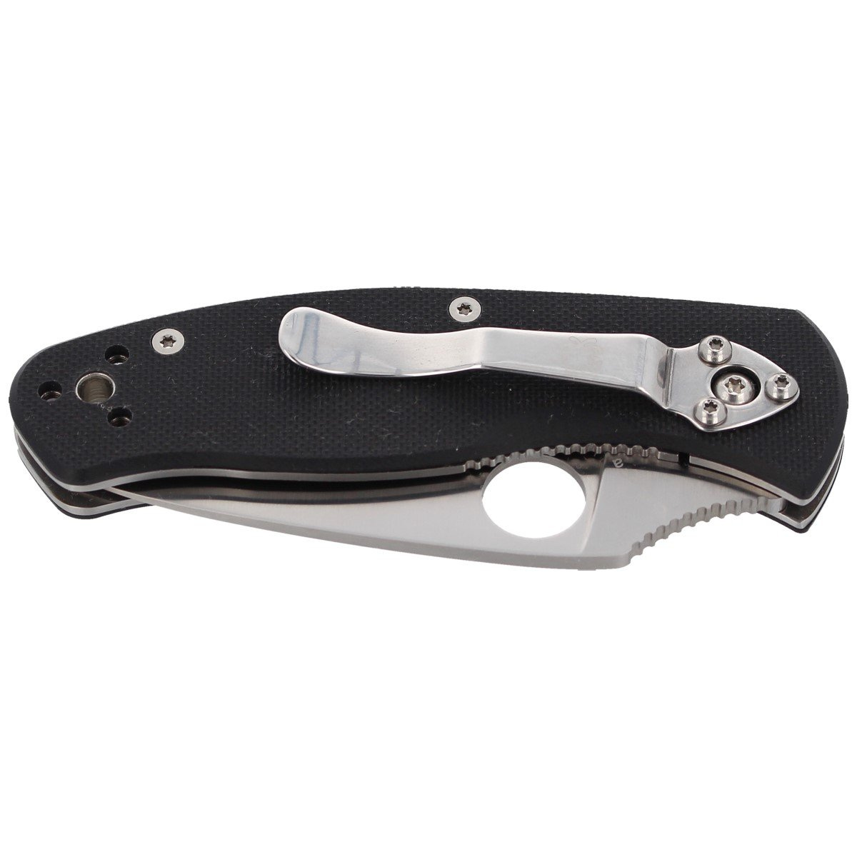 Nóż składany Spyderco Persistence G-10 Black Plain (C136GP) 6 Nóż składany Spyderco Persistence G-10 Black Plain (C136GP)-6