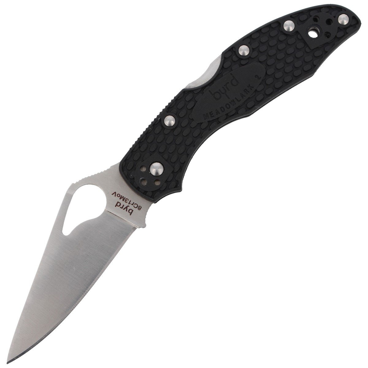 Nóż Spyderco Byrd Meadowlark 2 FRN Black, Plain (BY04PBK2) 1 Nóż Spyderco Byrd Meadowlark 2 FRN Black, Plain (BY04PBK2)-1