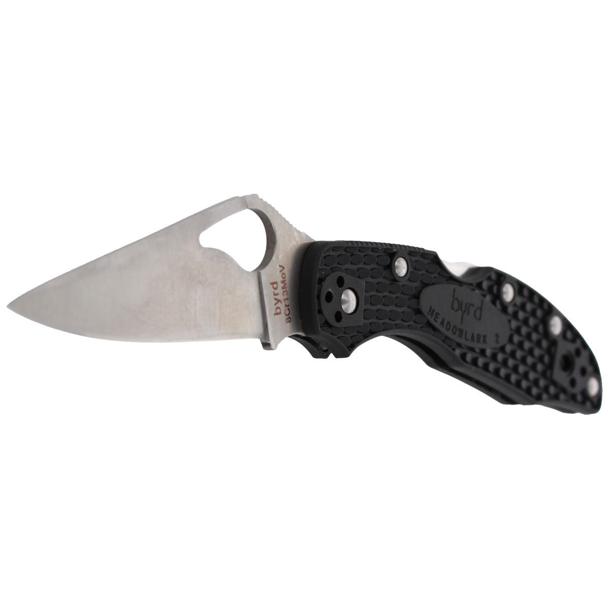 Nóż Spyderco Byrd Meadowlark 2 FRN Black, Plain (BY04PBK2) 2 Nóż Spyderco Byrd Meadowlark 2 FRN Black, Plain (BY04PBK2)-2