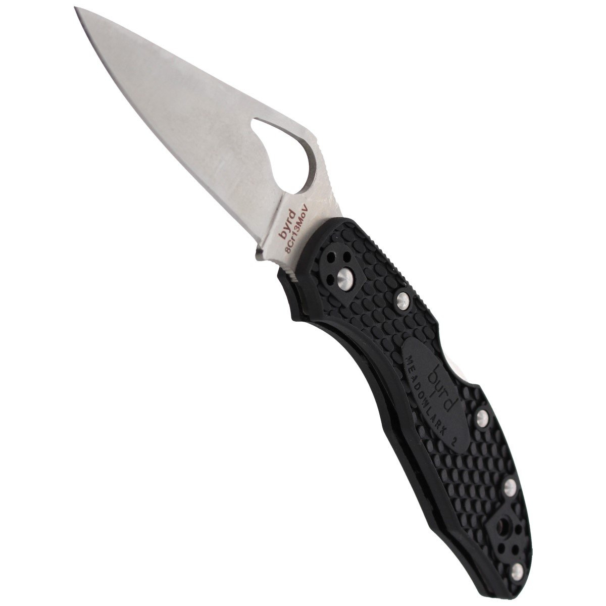Nóż Spyderco Byrd Meadowlark 2 FRN Black, Plain (BY04PBK2) 4 Nóż Spyderco Byrd Meadowlark 2 FRN Black, Plain (BY04PBK2)-4