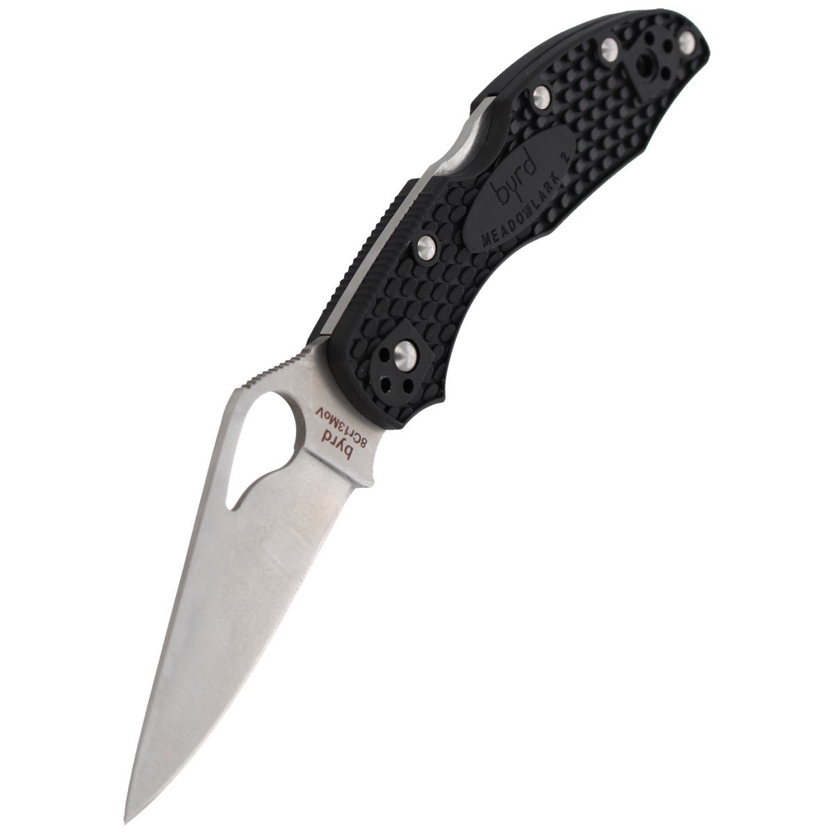 Nóż Spyderco Byrd Meadowlark 2 FRN Black, Plain (BY04PBK2) 5 Nóż Spyderco Byrd Meadowlark 2 FRN Black, Plain (BY04PBK2)-5