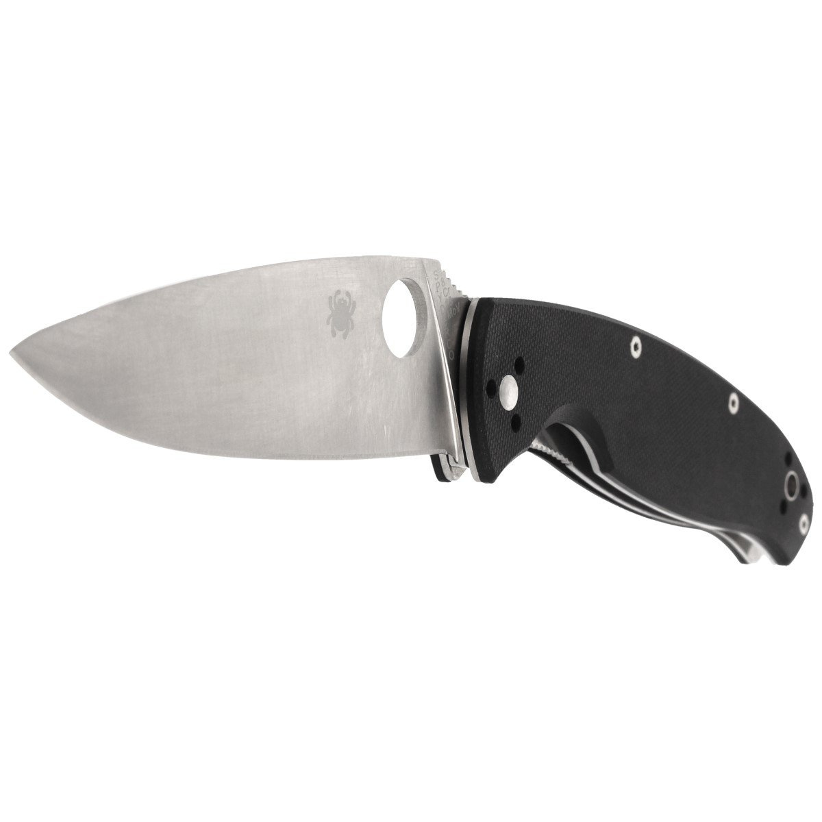 Nóż Spyderco Resilience G-10 Black Plain (C142GP) 2 Nóż Spyderco Resilience G-10 Black Plain (C142GP)-2