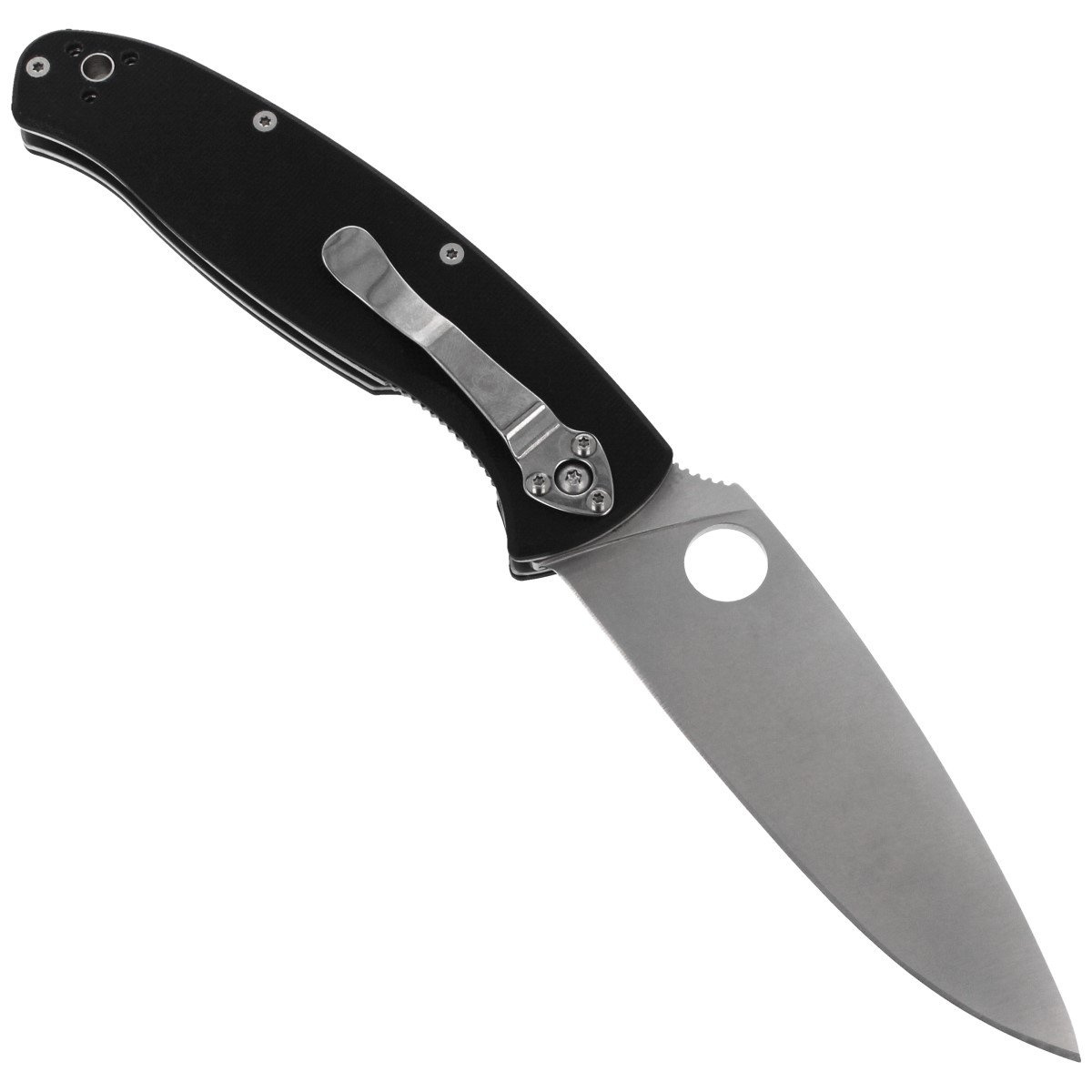 Nóż Spyderco Resilience G-10 Black Plain (C142GP) 3 Nóż Spyderco Resilience G-10 Black Plain (C142GP)-3