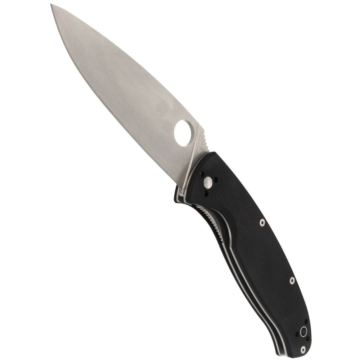 Nóż Spyderco Resilience G-10 Black Plain (C142GP) 4 Nóż Spyderco Resilience G-10 Black Plain (C142GP)-4