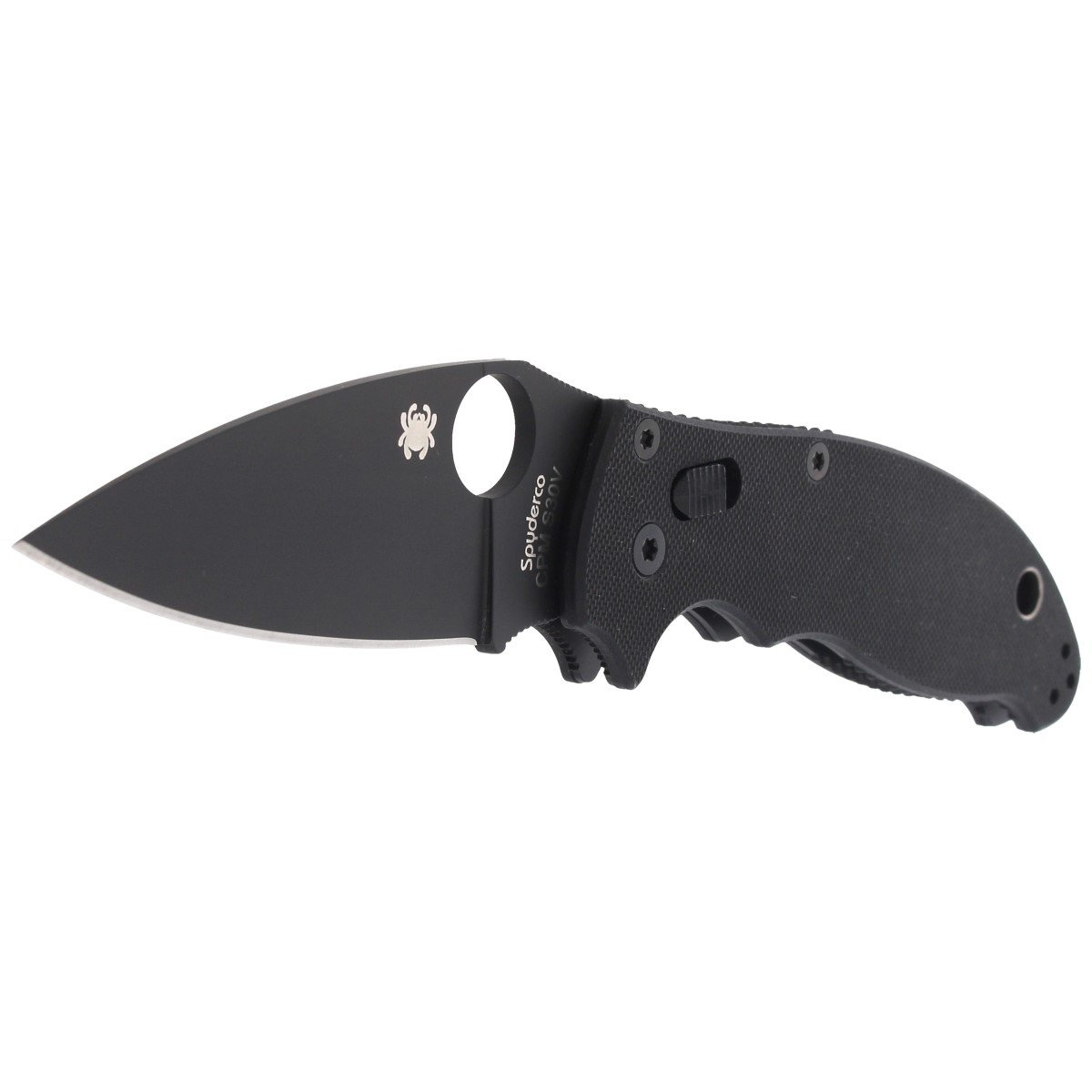 Nóż składany Spyderco Manix 2 G-10 Black / Black Blade (C101GPBBK2) 2 Nóż składany Spyderco Manix 2 G-10 Black / Black Blade (C101GPBBK2)-2