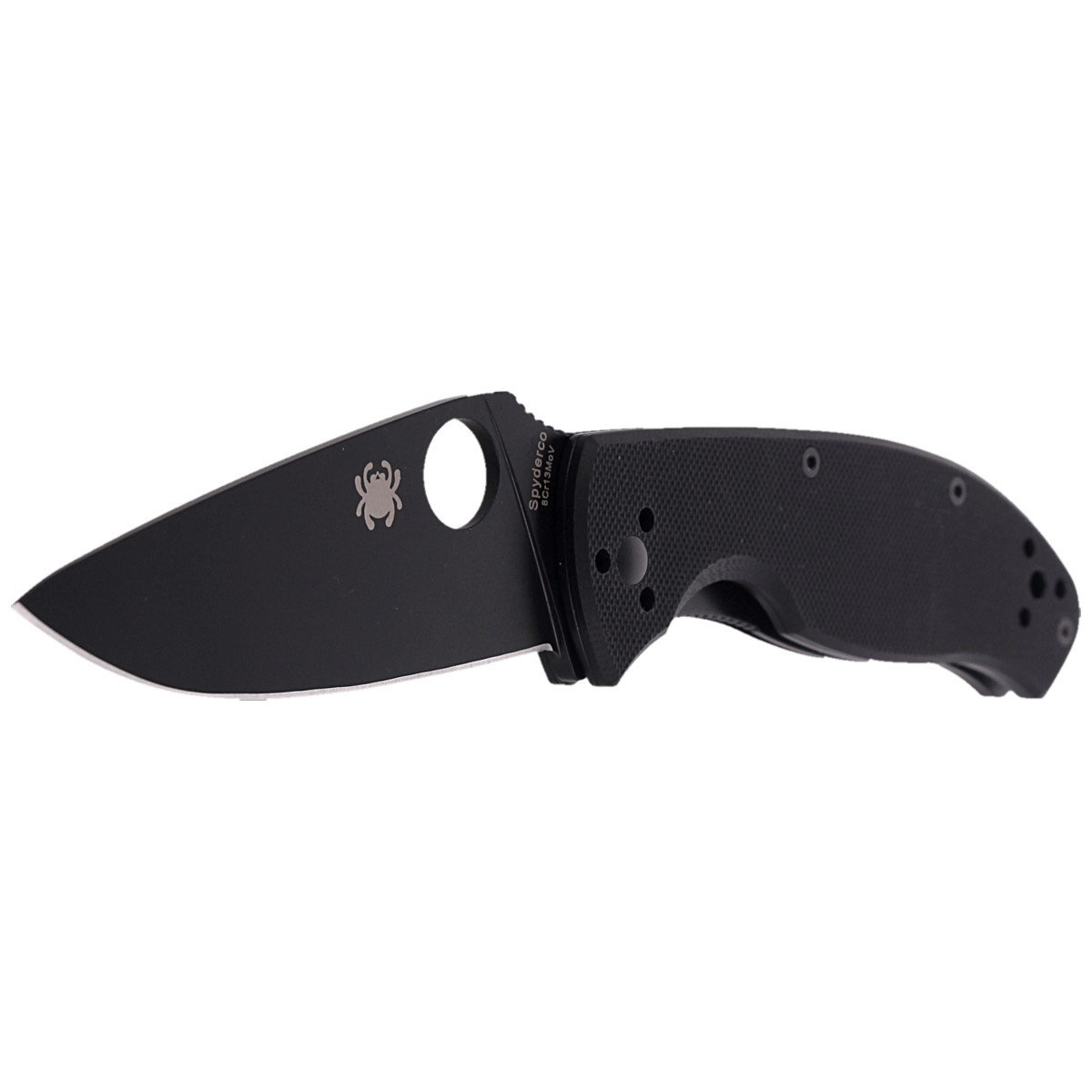 Nóż składany Spyderco Tenacious Black G10, Black 8Cr13MoV by Eric Glesser (C122GBBKP) 4 Nóż składany Spyderco Tenacious Black G10, Black 8Cr13MoV by Eric Glesser (C122GBBKP)-4