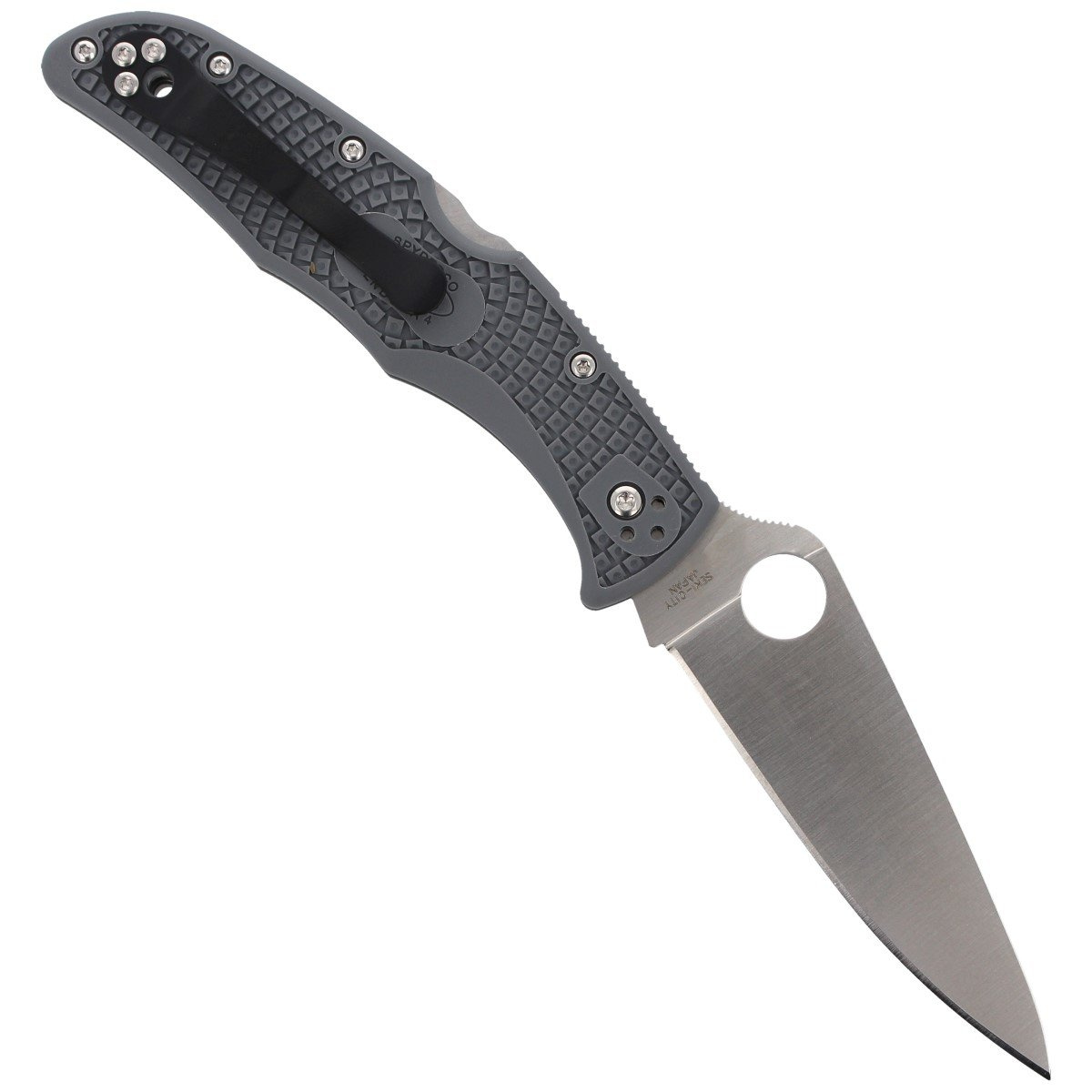Nóż Spyderco Endura 4 FRN Gray Flat Ground Plain (C10FPGY) 3 Nóż Spyderco Endura 4 FRN Gray Flat Ground Plain (C10FPGY)-3