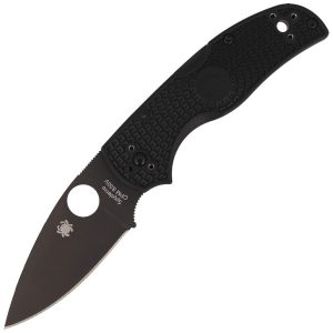 Nóż składany Spyderco Native 5 Lightweight Black FRN, Black DLC CPM S30V by Sal Glesser (C41PBBK5)-1