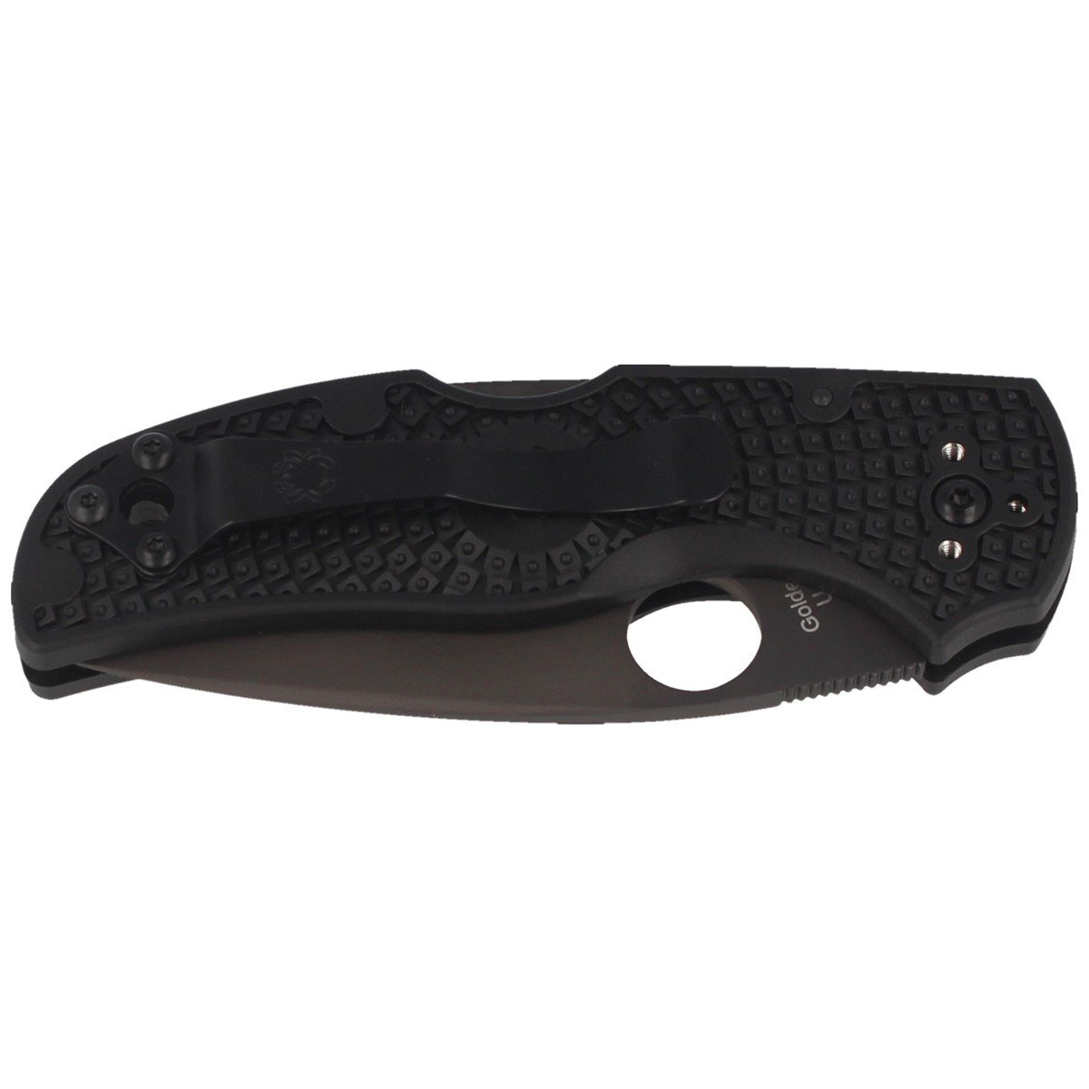 Nóż składany Spyderco Native 5 Lightweight Black FRN, Black DLC CPM S30V by Sal Glesser (C41PBBK5) 6 Nóż składany Spyderco Native 5 Lightweight Black FRN, Black DLC CPM S30V by Sal Glesser (C41PBBK5)-6