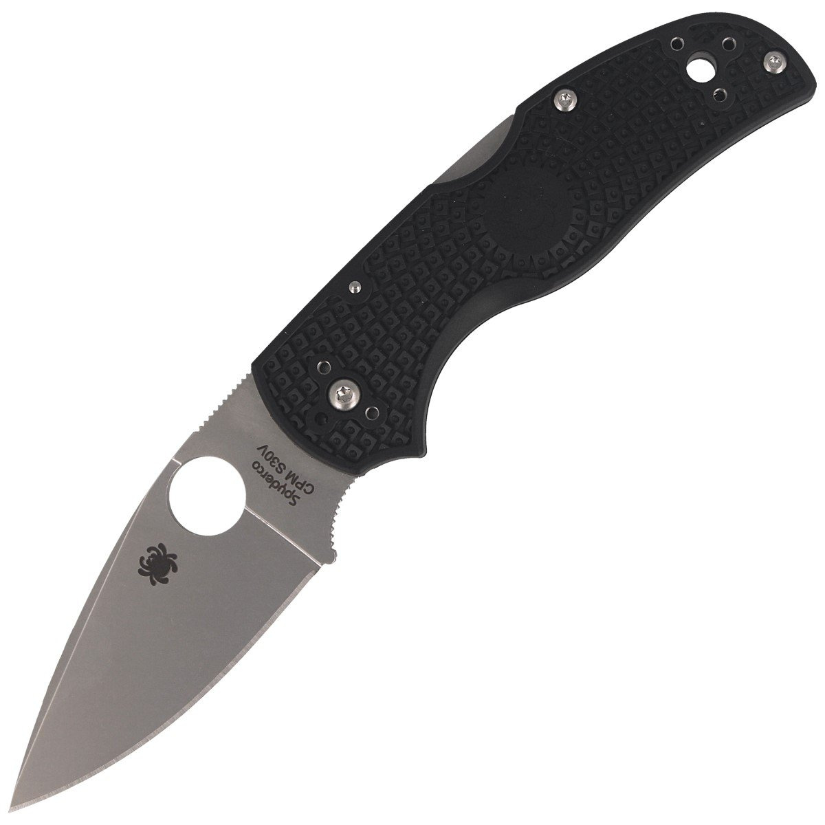 Nóż składany Spyderco Native 5 Black FRN, Satin CPM S30V by Sal Glesser (C41PBK5) 1 Nóż składany Spyderco Native 5 Black FRN, Satin CPM S30V by Sal Glesser (C41PBK5)-1