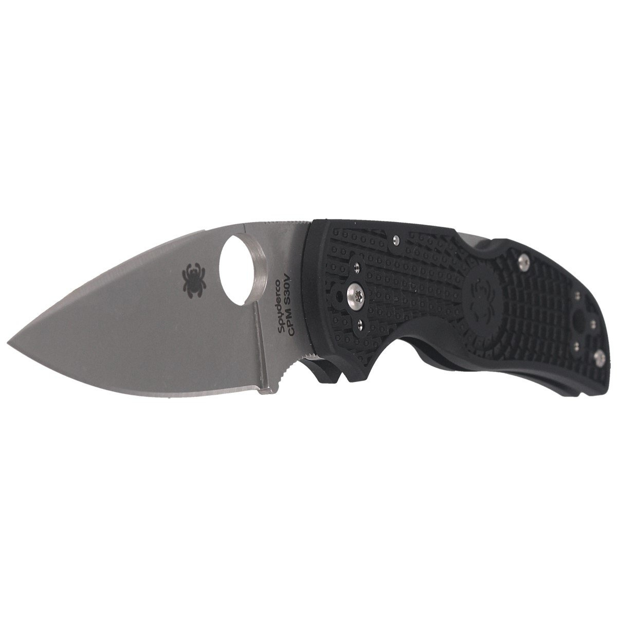 Nóż składany Spyderco Native 5 Black FRN, Satin CPM S30V by Sal Glesser (C41PBK5) 2 Nóż składany Spyderco Native 5 Black FRN, Satin CPM S30V by Sal Glesser (C41PBK5)-2