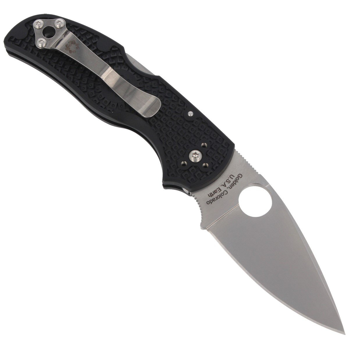 Nóż składany Spyderco Native 5 Black FRN, Satin CPM S30V by Sal Glesser (C41PBK5) 3 Nóż składany Spyderco Native 5 Black FRN, Satin CPM S30V by Sal Glesser (C41PBK5)-3