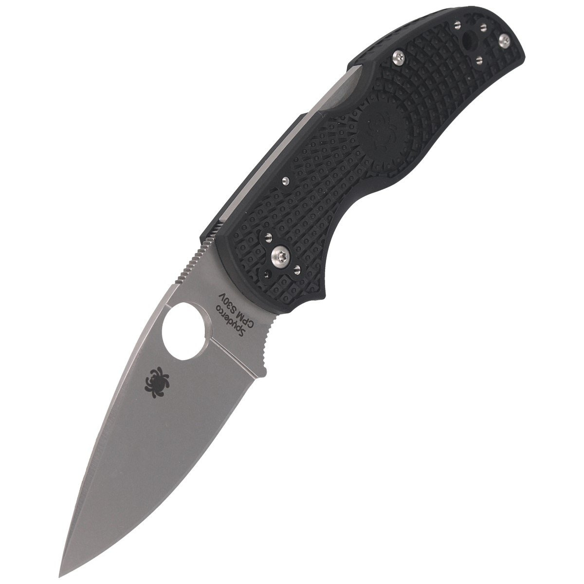 Nóż składany Spyderco Native 5 Black FRN, Satin CPM S30V by Sal Glesser (C41PBK5) 5 Nóż składany Spyderco Native 5 Black FRN, Satin CPM S30V by Sal Glesser (C41PBK5)-5