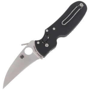 Nóż Spyderco P'Kal G-10 Black Plain (C103GP)-1