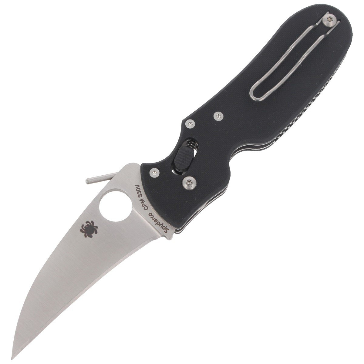 Nóż Spyderco P'Kal G-10 Black Plain (C103GP) 1 Nóż Spyderco P'Kal G-10 Black Plain (C103GP)-1