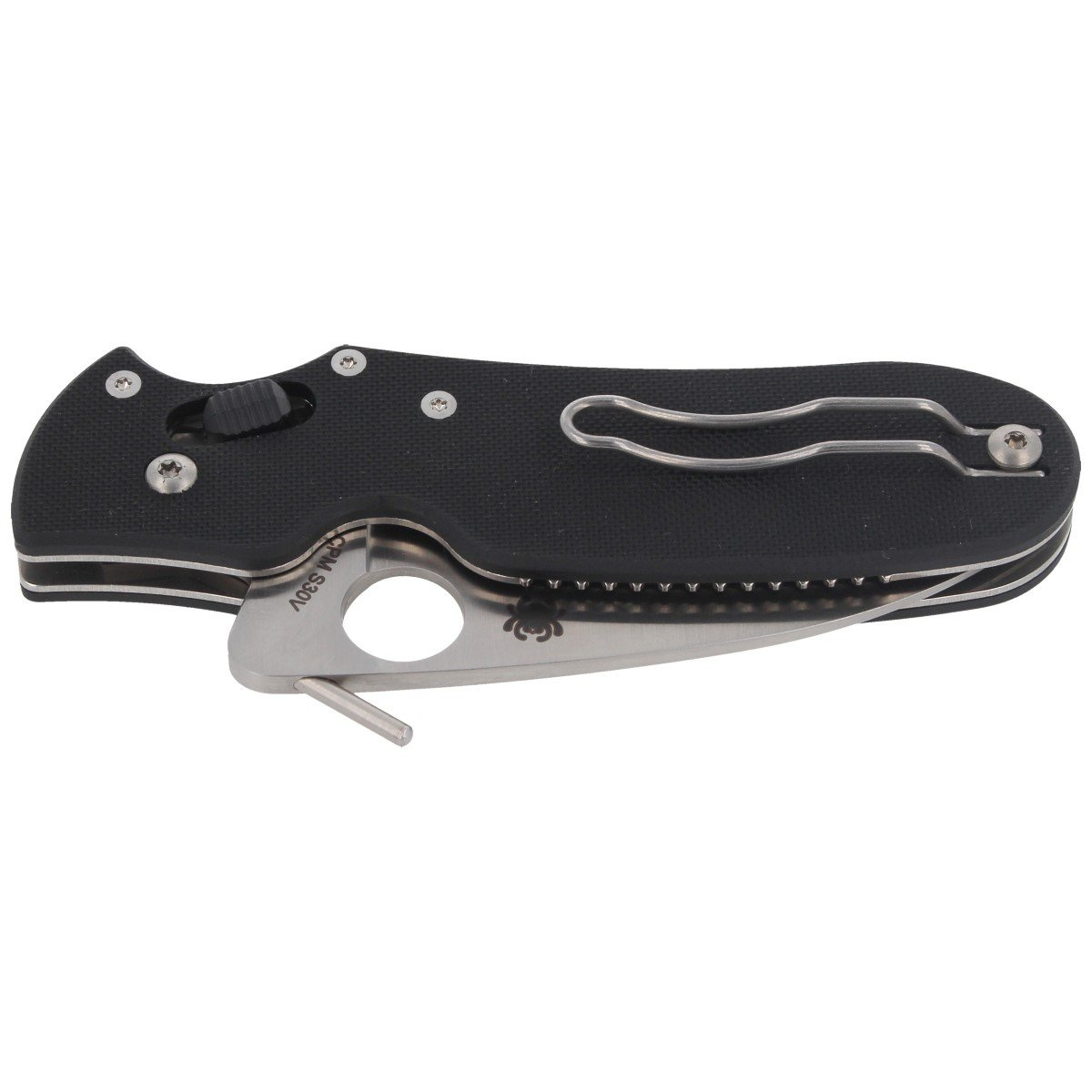 Nóż Spyderco P'Kal G-10 Black Plain (C103GP) 6 Nóż Spyderco P'Kal G-10 Black Plain (C103GP)-6