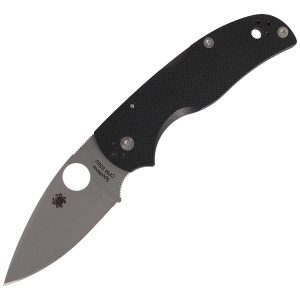 Nóż składany Spyderco Native 5 Black G10, Satin CPM S30V by Sal Glesser (C41GP5)-1