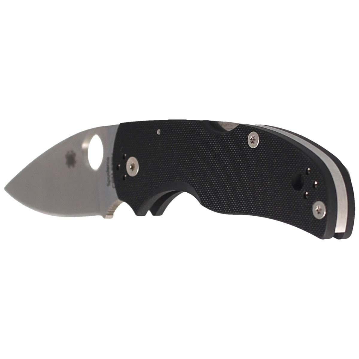 Nóż składany Spyderco Native 5 Black G10, Satin CPM S30V by Sal Glesser (C41GP5) 4 Nóż składany Spyderco Native 5 Black G10, Satin CPM S30V by Sal Glesser (C41GP5)-4