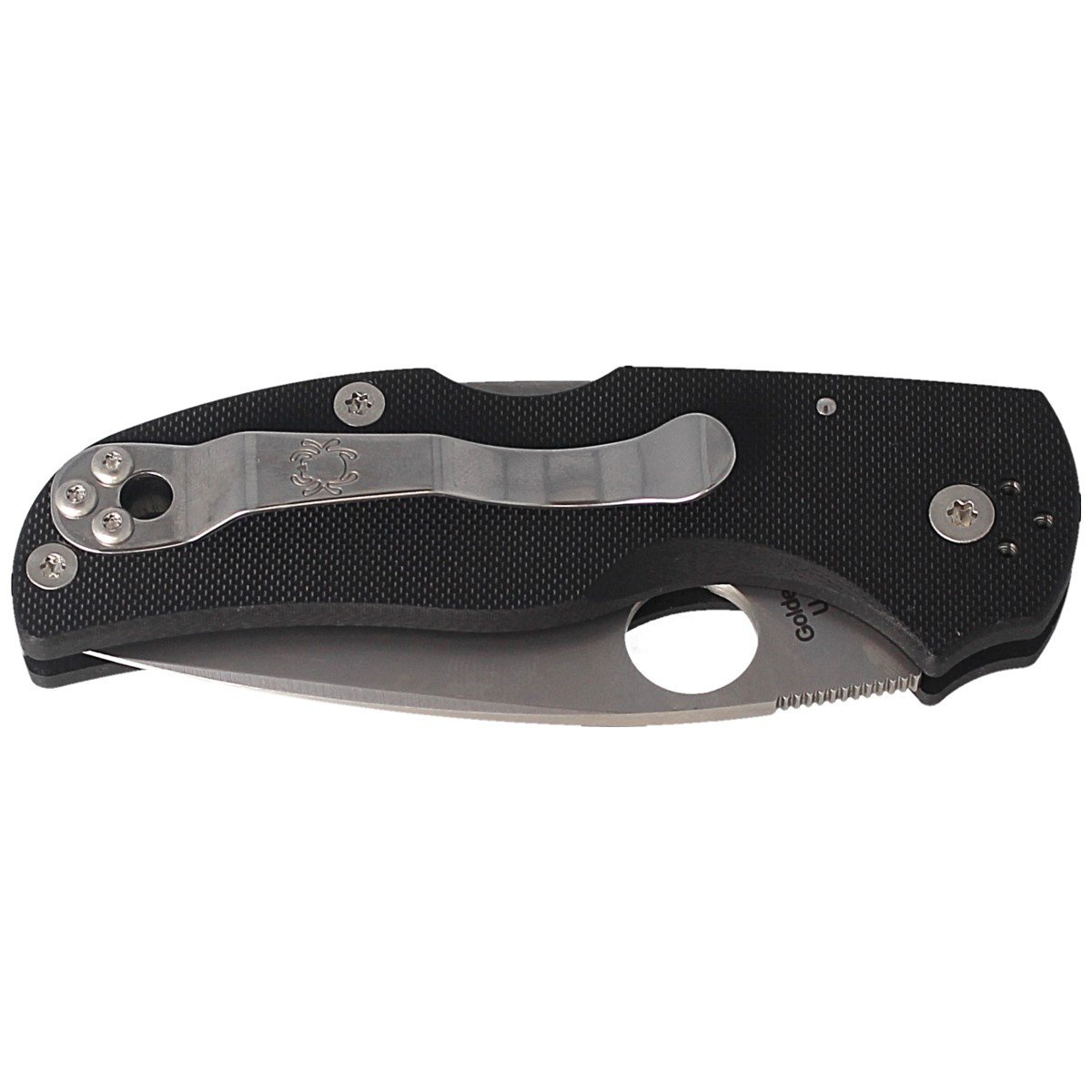 Nóż składany Spyderco Native 5 Black G10, Satin CPM S30V by Sal Glesser (C41GP5) 7 Nóż składany Spyderco Native 5 Black G10, Satin CPM S30V by Sal Glesser (C41GP5)-7