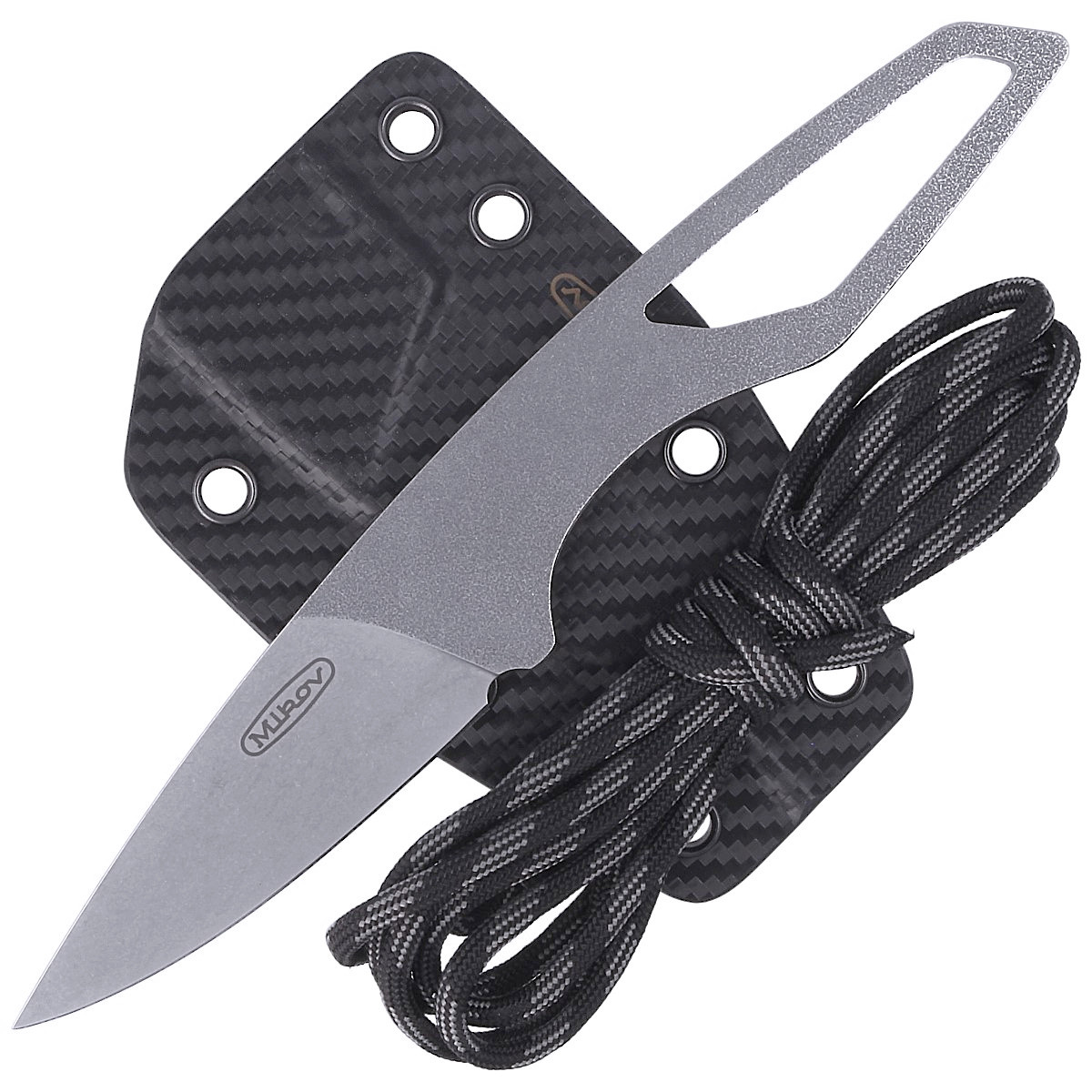 Nóż na szyję Mikov LIST Neck Knife Naked Stainless, N690 Stonewashed (725-B-18) 2 Nóż na szyję Mikov LIST Neck Knife Naked Stainless, N690 Stonewashed (725-B-18)-2